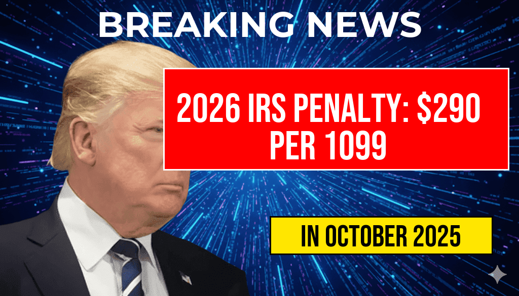 2026 IRS Penalties: Each Missing 1099 Could Cost You $290