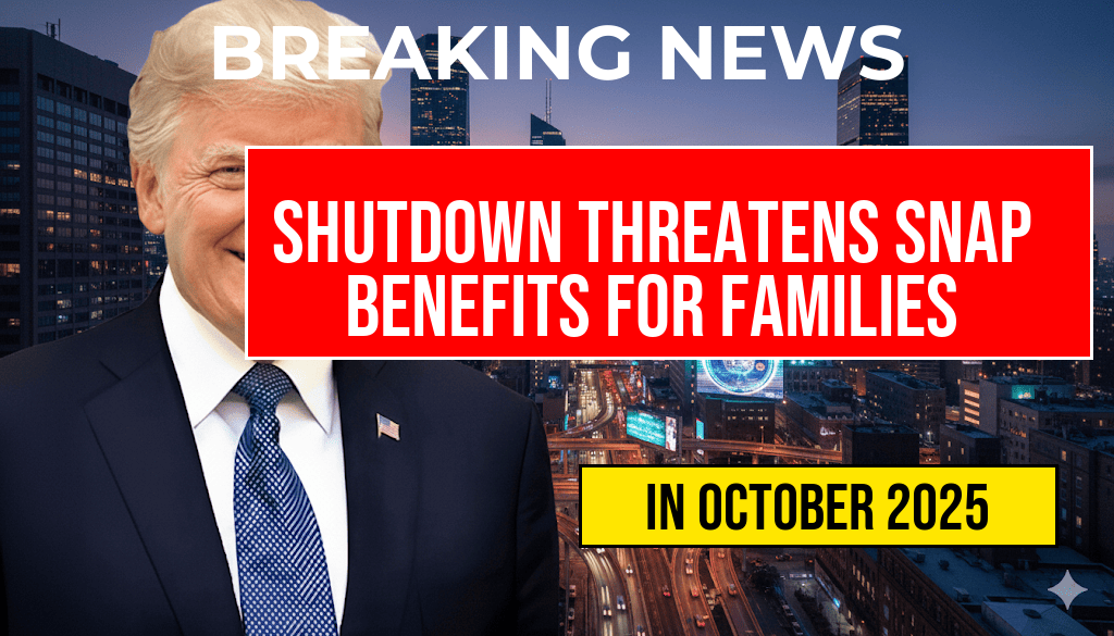 Government Shutdown Threatens $785 Monthly SNAP Benefits for Three-Person Households—Is Your $994 Family-of-Four Still Coming?