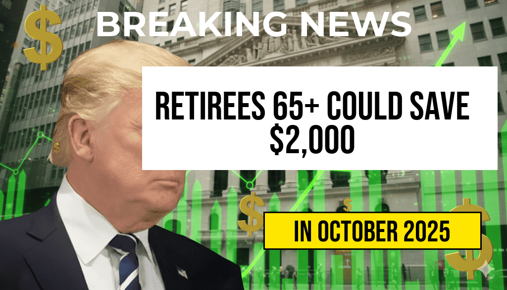 Higher-Income Retirees Aged 65+ Could Save Over $2,000 with a $23,750 Deduction