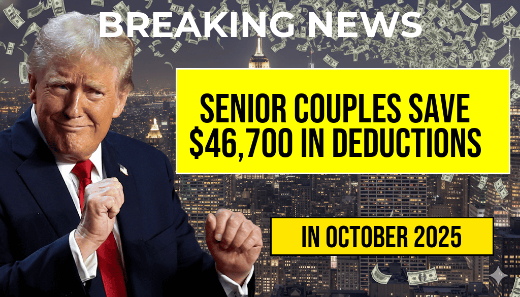 Senior Couples Can Save Up to $46,700 in Deductions, Reducing Taxes by $4,670 at a 10% Rate