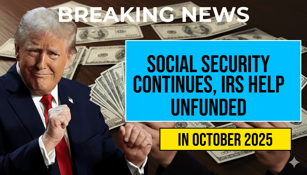 Shutdown Guide: Social Security Payments Continue While IRS Help Desks Remain Unfunded