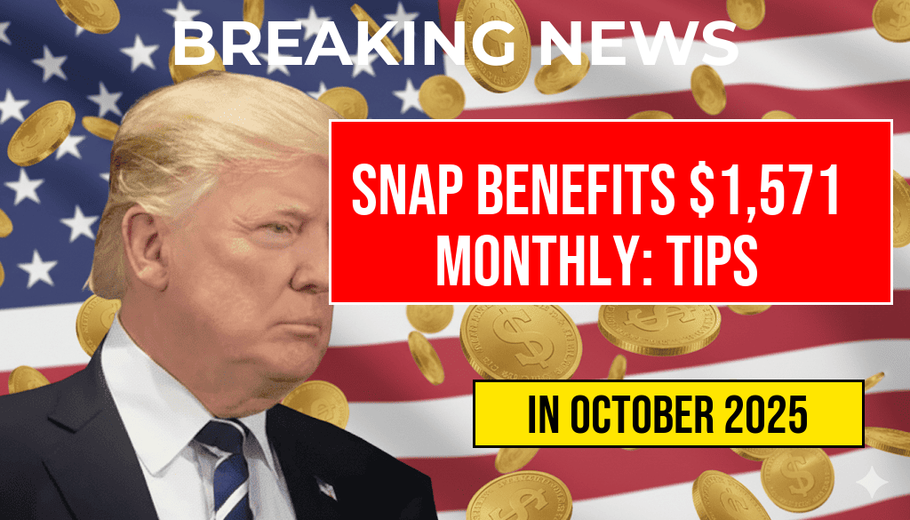 SNAP Benefits for Individuals Aged 7 and Older Are $1,571 Monthly: Budget Tips If Government Shutdown Continues