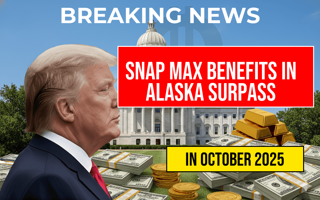 SNAP Max Benefits in Alaska Surpass $2,853 for Six Months, Explaining Why Your $1,421 in the Lower 48 Falls Short