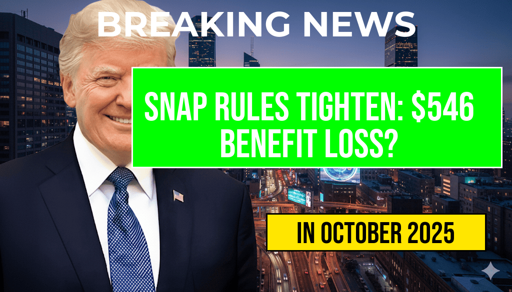 SNAP Work Rules Tighten: Could Losing Your $546 Benefit Cost You 80 Hours of Work Monthly?